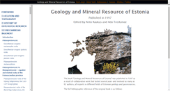 Desktop Screenshot of geoloogia.info