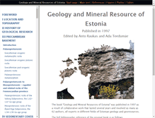 Tablet Screenshot of geoloogia.info